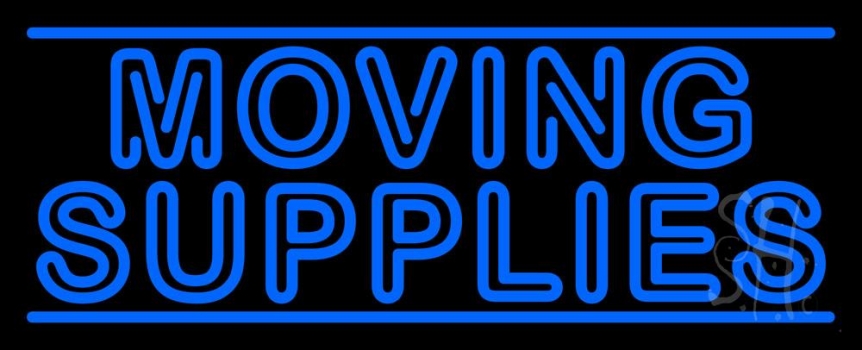 Double Stroke Moving Supplies LED Neon Sign
