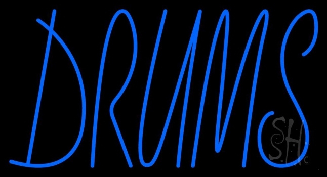Drums Block LED Neon Sign