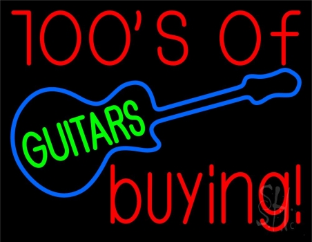 Guitars 2 LED Neon Sign