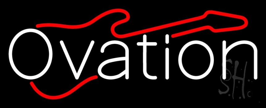 Ovation Guitar 1 LED Neon Sign