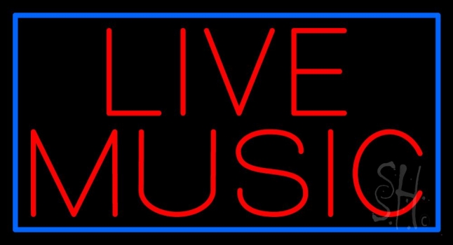 Block Live Musiv LED Neon Sign