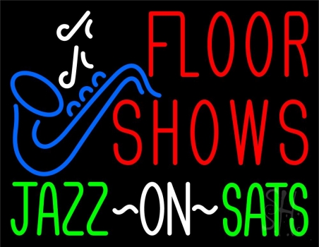 Floor Shows Jazz 1 LED Neon Sign