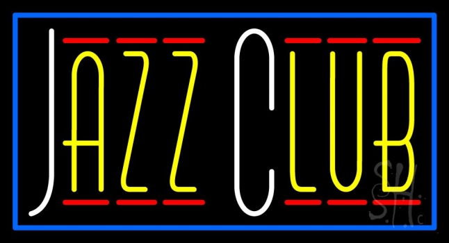 Jazz Club Block 1 LED Neon Sign