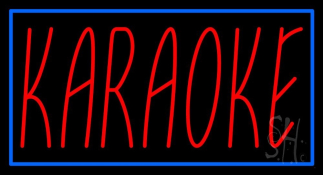 Karaoke Block LED Neon Sign