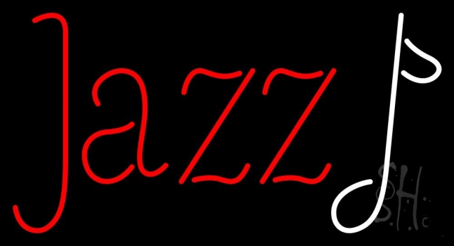 Red Jazz LED Neon Sign