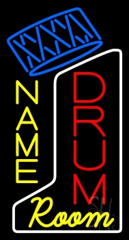 Custom Red Drum Yellow Room LED Neon Sign