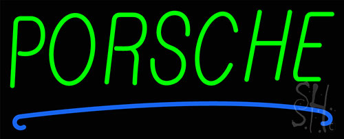 Green Pizza LED Neon Sign