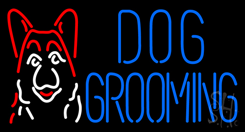 Dog Grooming LED Neon Sign