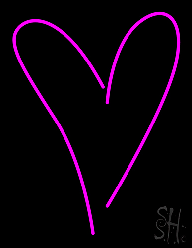 Heart LED Neon Sign