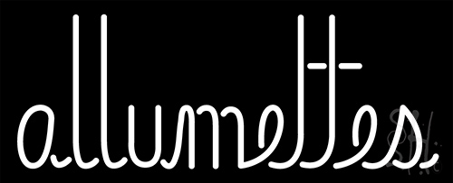 Allumettes LED Neon Sign