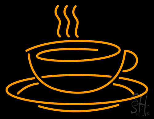 Coffe Cup LED Neon Sign