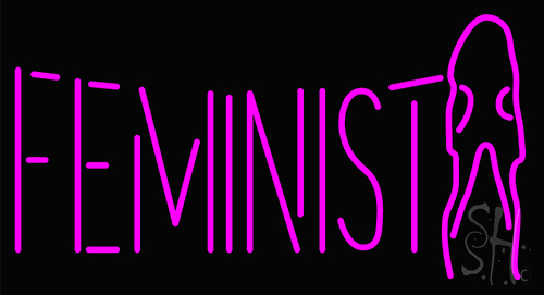 Feminist Girl LED Neon Sign