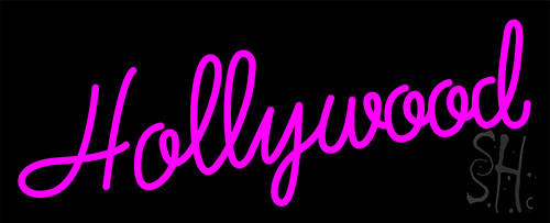 Hollywood LED Neon Sign