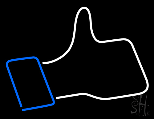 Thumbs Up LED Neon Sign