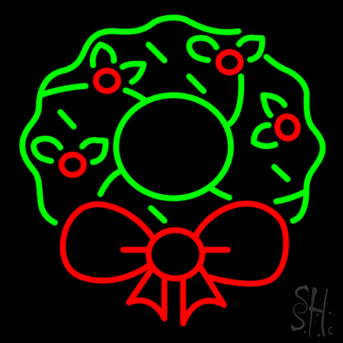 Christmas Flower LED Neon Sign
