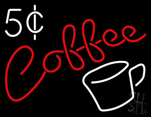 Coffee Cup LED Neon Sign