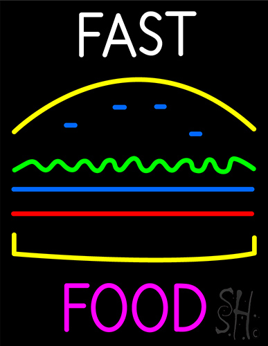 Fast Food LED Neon Sign
