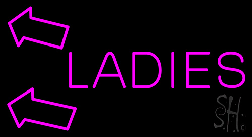 Ladies LED Neon Sign