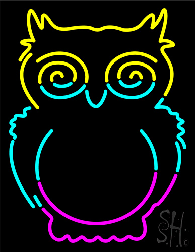 Owl LED Neon Sign