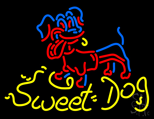 Sweet Dog LED Neon Sign
