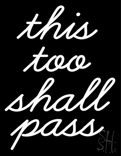 This Too Shall Pass LED Neon Sign