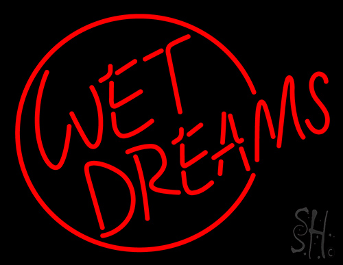 Wet Dreams LED Neon Sign