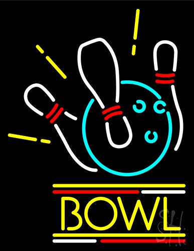 Bowl LED Neon Sign