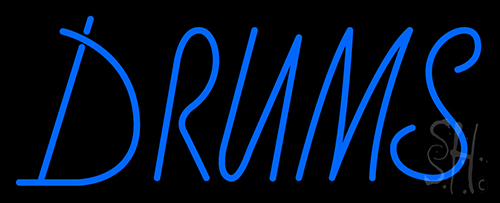Drums LED Neon Sign