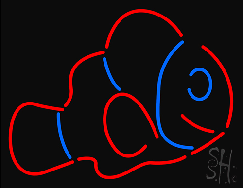 Fish LED Neon Sign