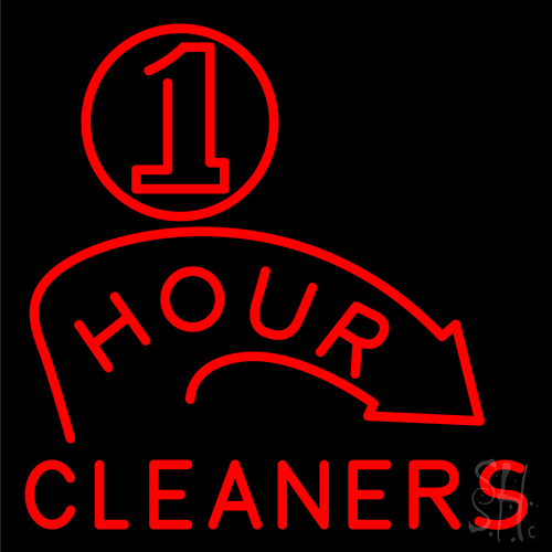 Hour Cleaners LED Neon Sign