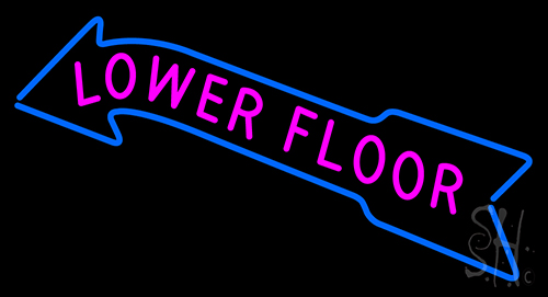 Lower Floor LED Neon Sign