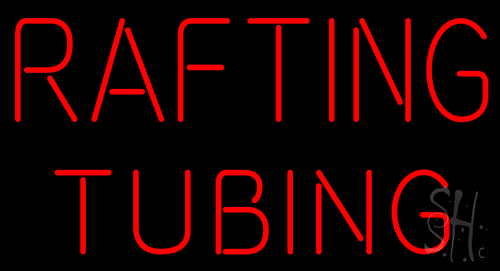 Rafting Tubing LED Neon Sign