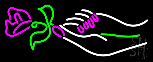Rose LED Neon Sign