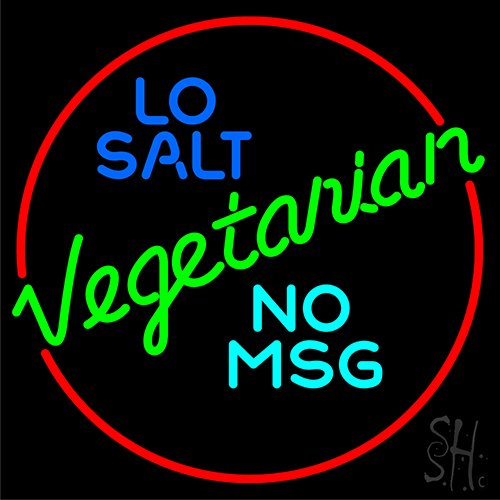 Vegetarian No Msg LED Neon Sign