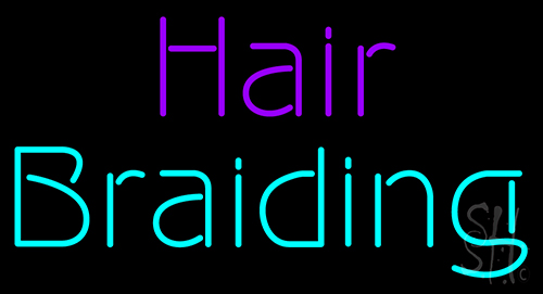 Hair Braidins LED Neon Sign