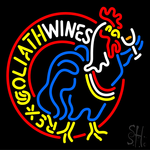 Rex Goliath Wines LED Neon Sign