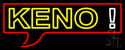 Keno LED Neon Sign