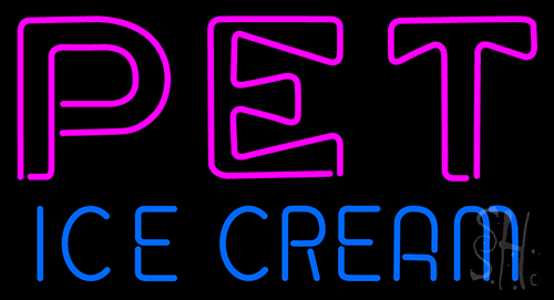 Pet Ice Cream LED Neon Sign