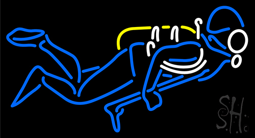 Stingray Divers LED Neon Sign