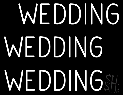 Wedding LED Neon Sign