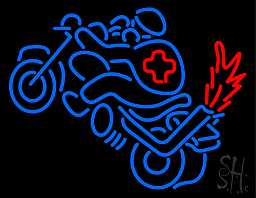 Bullet Rider Medical LED Neon Sign