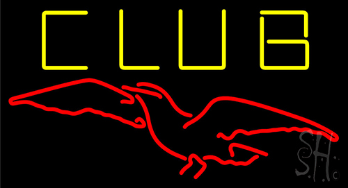 Club Revens Bird LED Neon Sign