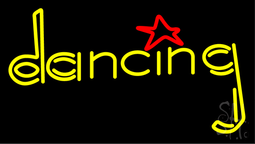 Dancing Star LED Neon Sign
