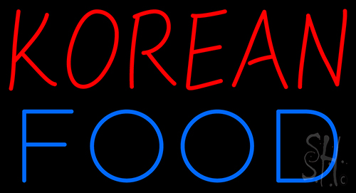 Korean Food LED Neon Sign