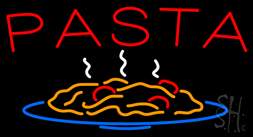 Pasta Logo LED Neon Sign