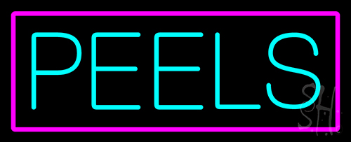 Peels LED Neon Sign