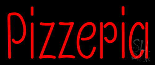 Pizzeria Red LED Neon Sign