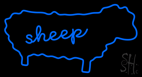Sheep LED Neon Sign